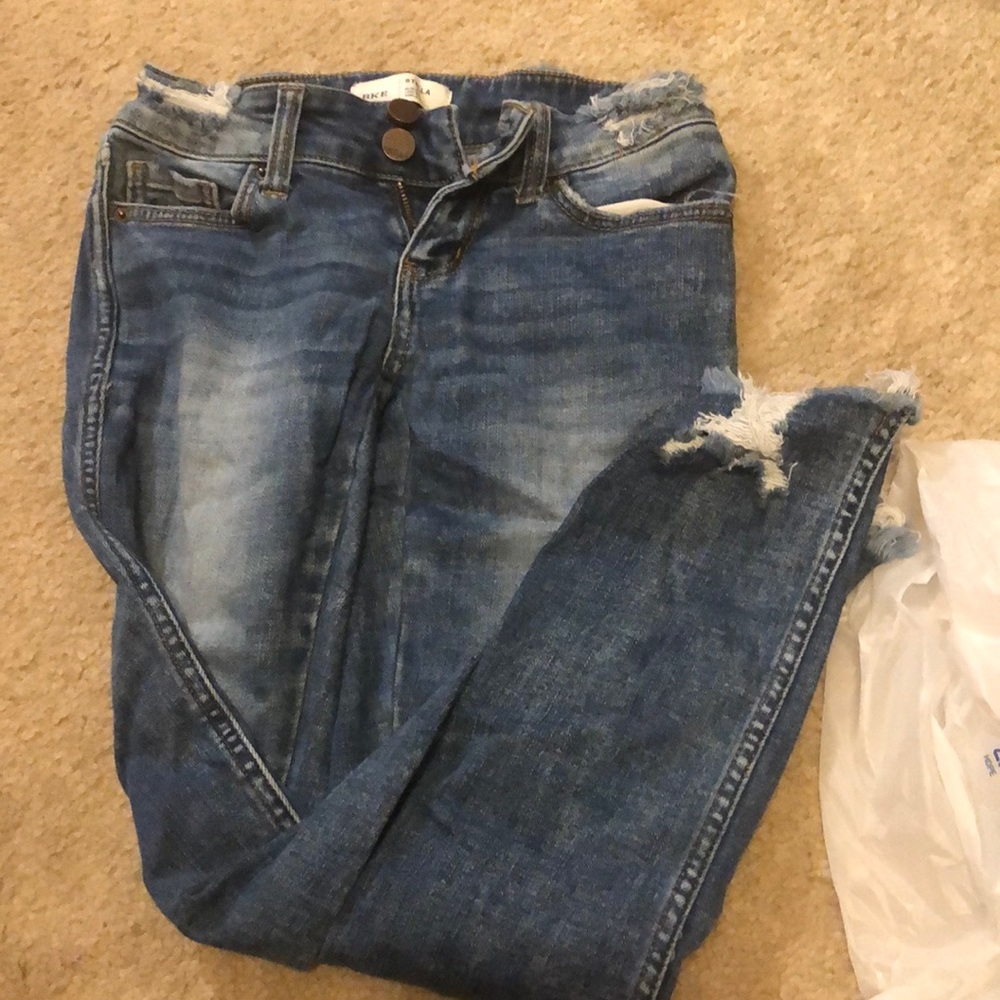 BKE low rise skinny jeans